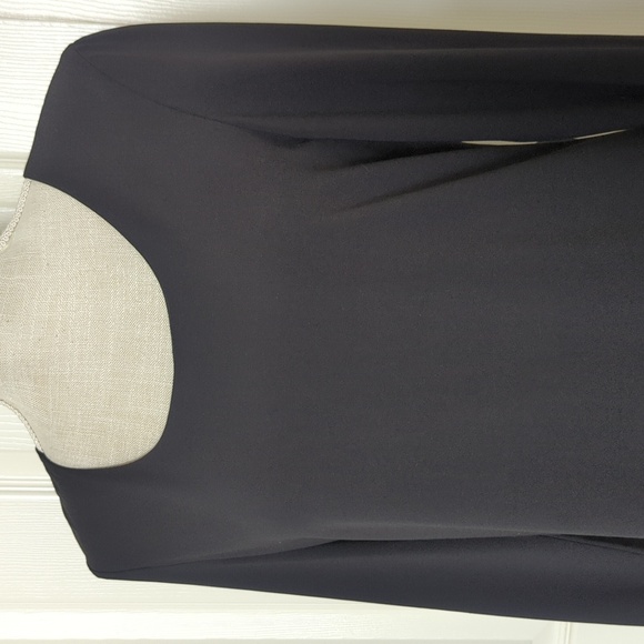 Moschino Cheap and Chic Elegant Black Long Sleeve Dress - Picture 2 of 7